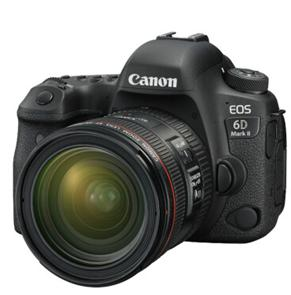 佳能6D2专业级高级全新eos全画幅机身套机单反照相机 单反相机 EF 24-105 f/4 IS II USM套机（含包、卡、三脚架）
